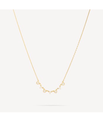 Collier 7 Diamants Or Jaune 50-70% off 