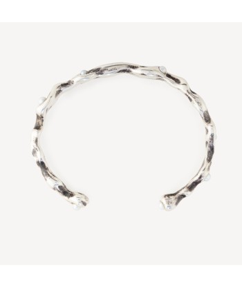 Bracelet Manchette Chaîne Perle Blanche Argent Toutes les collections ici