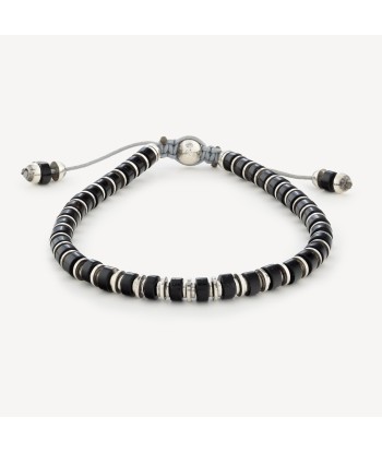 Bracelet Sapet Onyx Argent Vous souhaitez 