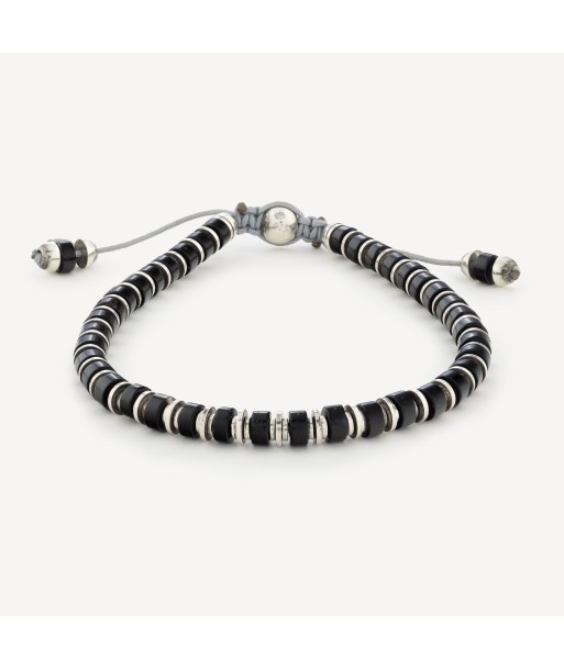 Bracelet Sapet Onyx Argent Vous souhaitez 