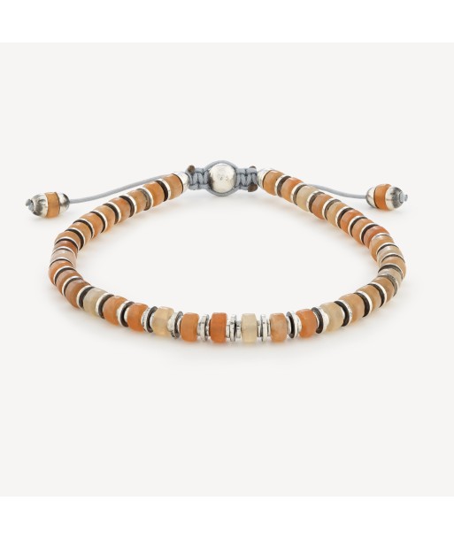 Bracelet Sapet Aventurine Orange Argent prix pour 