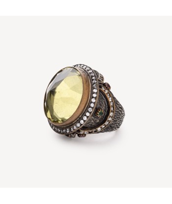 Bague Prasiolite Verte vente chaude votre 