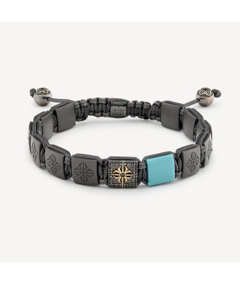 Bracelet Lock Stone Grey Turquoise Jusqu'à 80% De Réduction