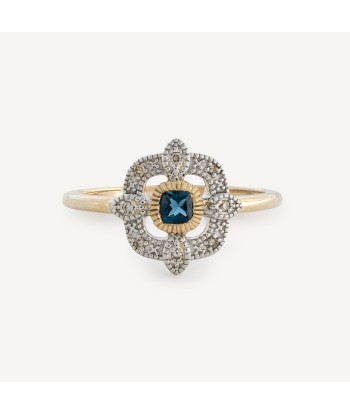 Bague Bettina London Blue Topaze acheter en ligne