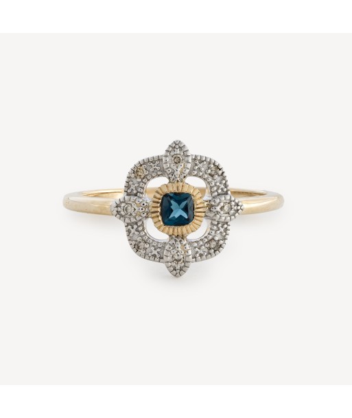 Bague Bettina London Blue Topaze acheter en ligne