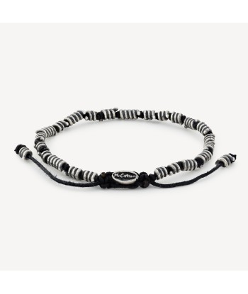 Bracelet Small Coil Twisted Black Cord du meilleur 