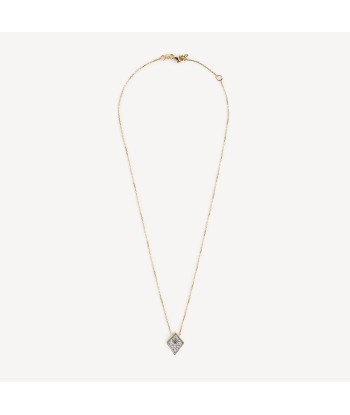 Collier Flow Diamant Or Jaune de pas cher