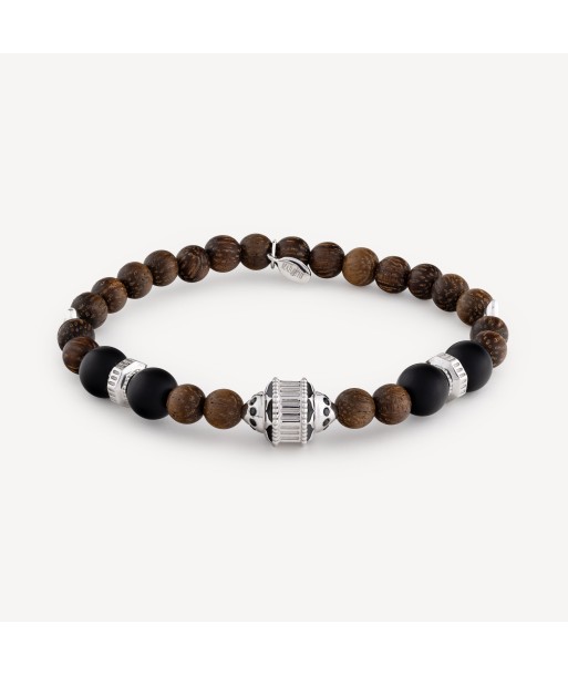 Bracelet Jaya Bois Spinelles Argent Vous souhaitez 