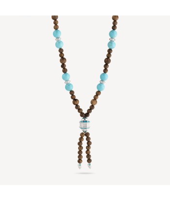 Collier Mala Bois Turquoises Comment ça marche