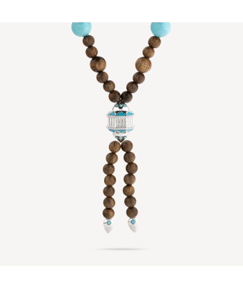 Collier Mala Bois Turquoises Comment ça marche