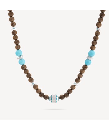 Collier Eonia Bois Turquoises commande en ligne