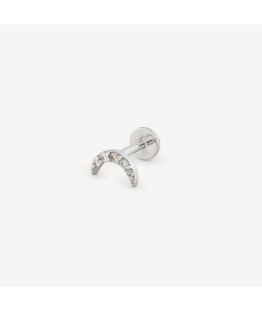 Piercing Puce Moon White Diamond en ligne des produits 