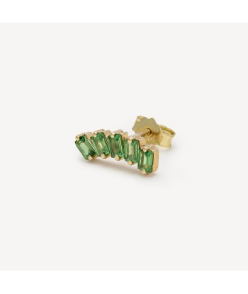 Boucle D'Oreille Green Skies Or Rose soldes