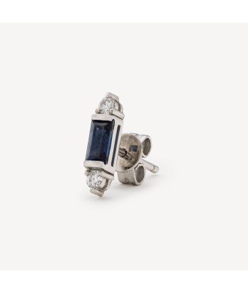 Boucle d'Oreille Baguette Sapphire Diamond du meilleur 