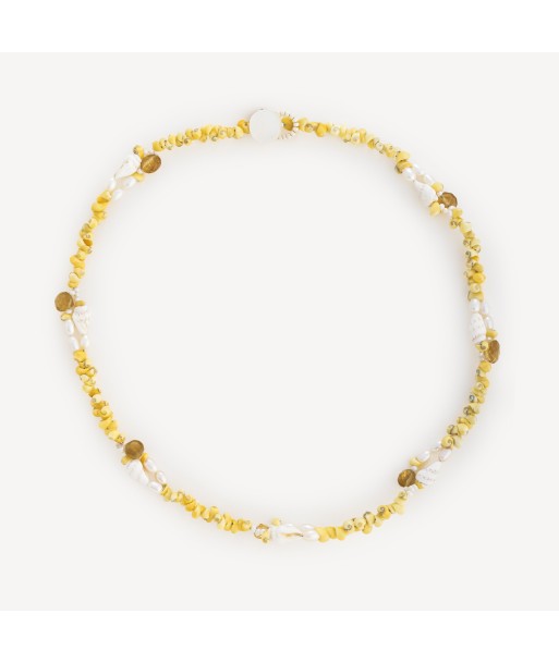 Collier Nata Citrine Perles Taille M du meilleur 