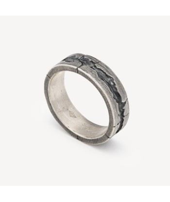 Bague Fracture Argent pas cher