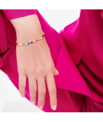 Bracelet Billie Email Multicolor et Diamants Paris Déstockage Promo