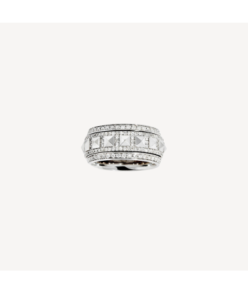 Bague Rockaway Spinner Diamants de pas cher