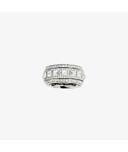 Bague Rockaway Spinner Diamants de pas cher