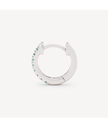 Créole Emerald Daylight 6mm Or Blanc la chaussure