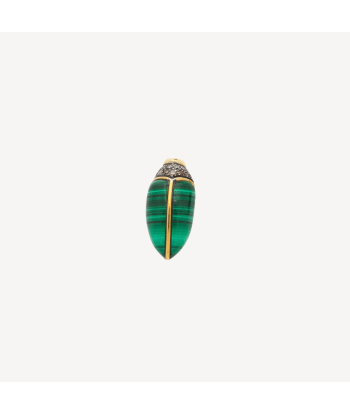 Stud Mini Scarabée Malachite basket pas cher