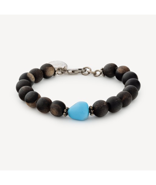 Bracelet Ebène et Turquoise Le MVP de beaucoup