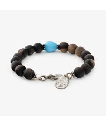 Bracelet Ebène et Turquoise Le MVP de beaucoup