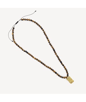 Collier Palma Tag Tiger Eye pour bénéficier 