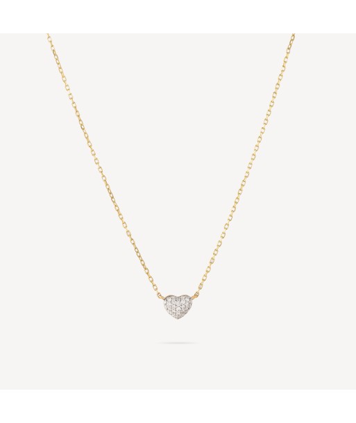 Collier Diamants Or Heart Solitary l'évolution des habitudes 