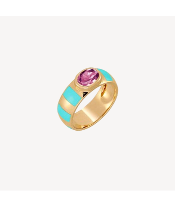 Bague Delphine Auriculaire Saphir Améthyste Comparez plus de prix