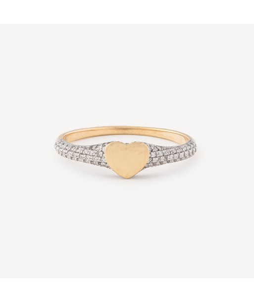 Bague Diamants Or Heart Stamp de la marque