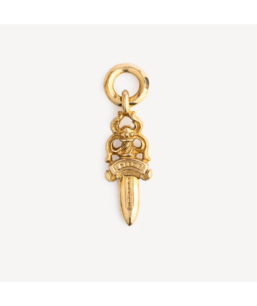 Pendentif Dague Or Chrome Hearts pas cher 