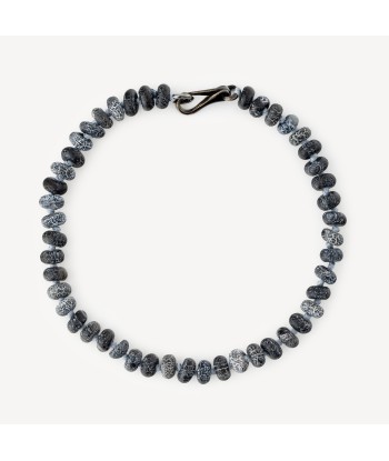 Bracelet Garnett Black Rhodium Agate une grave pollution 