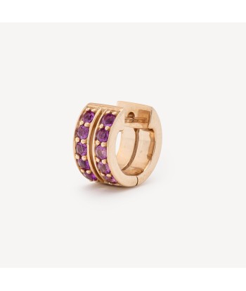 Bo Classic Pink Sapphire Double Row Pour