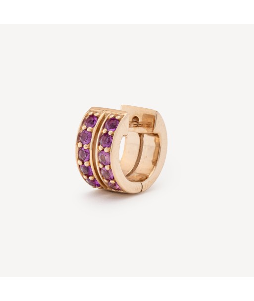 Bo Classic Pink Sapphire Double Row Pour