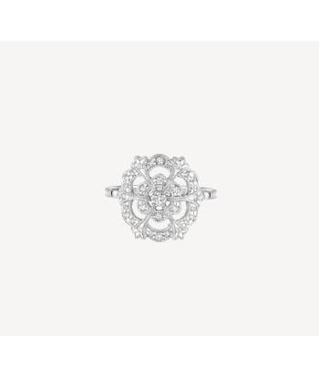 Bague Lace Or Blanc Diamants france