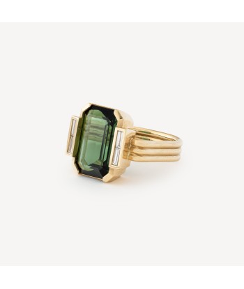 Bague Pompidou Tourmaline Verte de votre