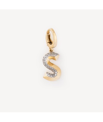 Charm Alphabet S Diamants Or meilleur choix