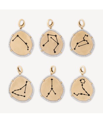 Pendentif Constellation Libra Diamants les muscles