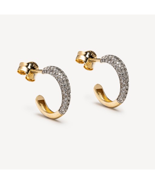 Boucles d'Oreille Diamant Or Soho Mini la chaussure