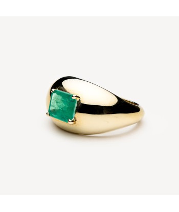 Bague Emerald Domed livraison gratuite