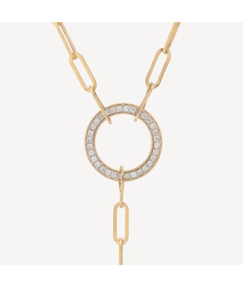 Collier Pendentif Rond Diamants Or vous aussi creer 