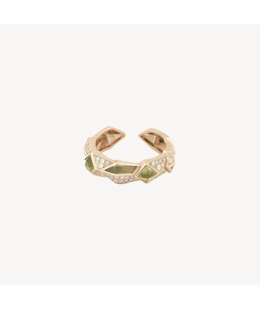 Bague Edgy Simple Peridot outlet