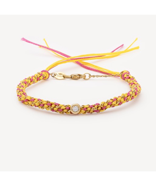 Bracelet Na Gioia Diamonds Jaune Rose hantent personnes