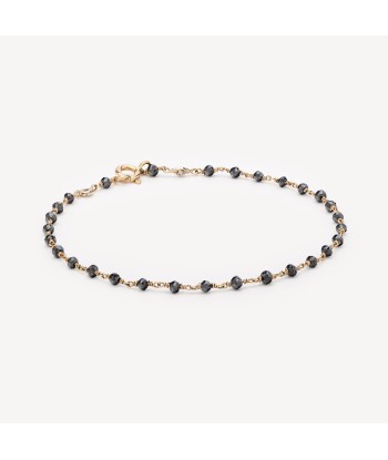 Bracelet Diamants Noirs Or Rose livraison gratuite