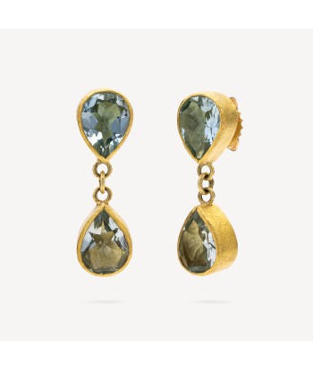 Boucles d'Oreilles Aquamarine Drops Dangle votre