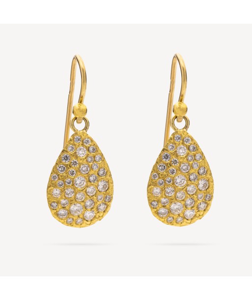 Boucles d'Oreilles Silk Drop Diamant Or 2 - 3 jours ouvrés.