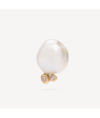 Boucles d'Oreilles Lunar Cloud Pearl Diamonds Par le système avancé 