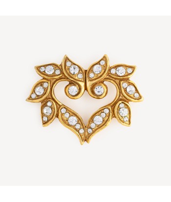 Broche Dorée Coeur acheter