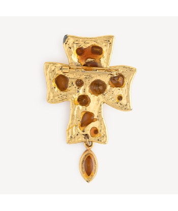 Broche Croix et Strass vous aussi creer 